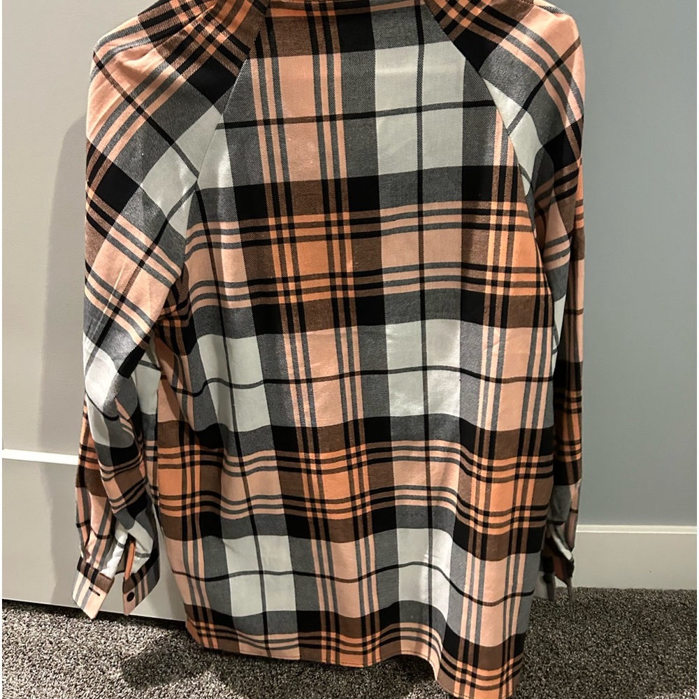 cute flannel off of shein